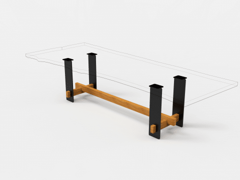 DREIKANT Tischkonfigurator, Untergestell, Design, Kollektion