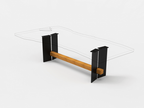 DREIKANT Tischkonfigurator, Untergestell, Design, Kollektion